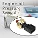 Engine Oil Pressure Sensor Switch, Oil Sending Unit, Engine Oil Pressure Sensor Sender Switch Compatible with Dodge, Jeep, Chrysler, Ram, Replace 5149064AA, 5149062AA, 56028807AB