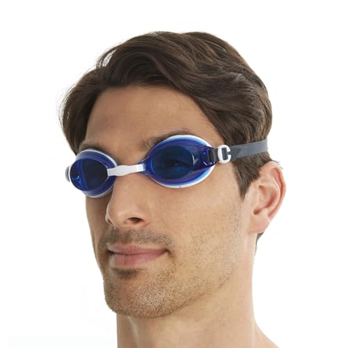 Speedo gogle uniseks dla dorosłych, niebieski/biały, jeden rozmiar