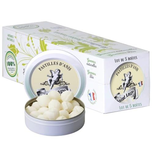 Pastilles Saint-Ange à l'Anis pour une fraîcheur durable et une digestion légère