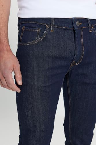 AC&Co/Altınyıldız Classics Ekstra Slim Fit Dar Kesim Pamuklu Rıss Jean Kot Denim Pantolon, Renk Koyu Lacivert, Beden 33 - Görsel 6