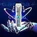 GAMMA+ Cyborg Professional Metal Cordless Ergonomic Hair Clipper with Digital Brushless Motor