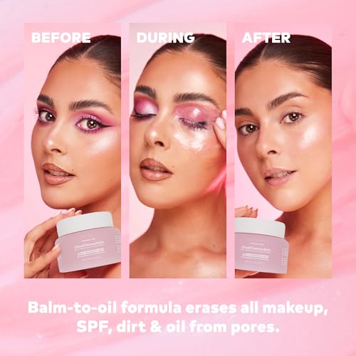 MakeUp Eraser The Original Cloud Cleanse Balm, limpador de derretimento e removedor de maquiagem par