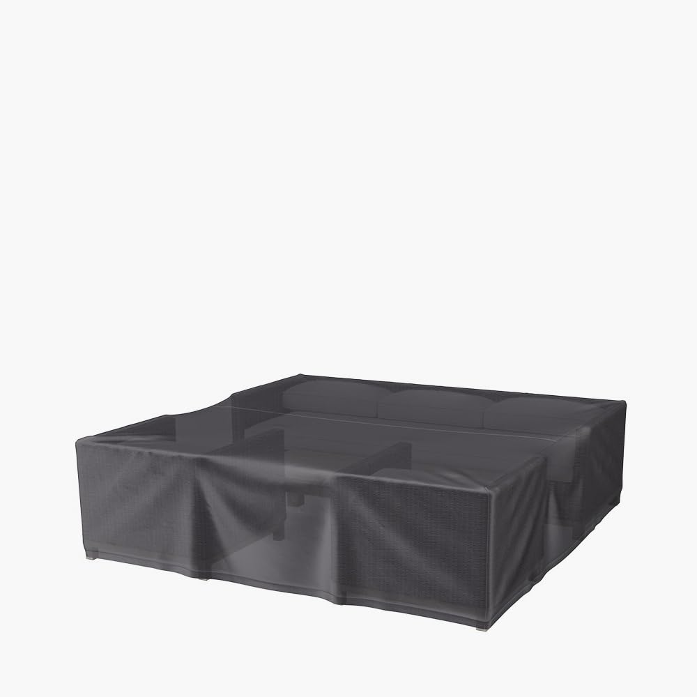 Housse de protection imperméable et respirante pour grand salon de jardin carré