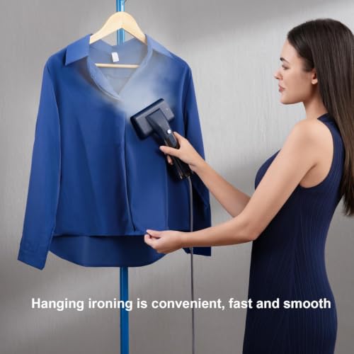 Image of G10 Steamer for Clothes, Portable Travel Irons,Handheld Garment Steamer | 15S Fast Heat Up,Big Iron Panel steam iron 2-in-1 Travel Size 0.9 lbs, 100ml Tank for Travel & Home