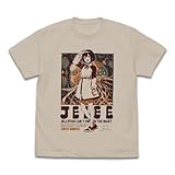 【公式】二次元コスパ 夜のクラゲは泳げない 光月 まひる Tシャツ LIGHT BEIGE Lサイズ