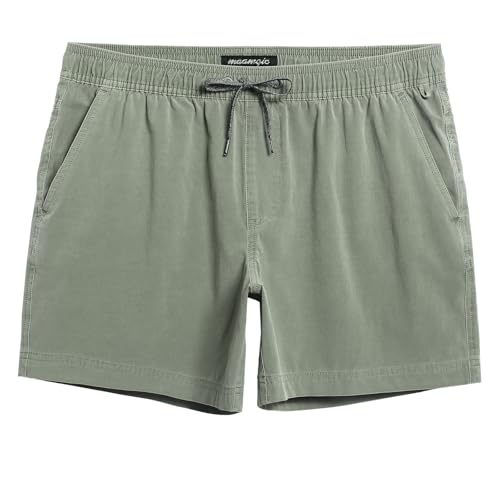 Image of maamgic Men's 5 inch Inseam Shorts Pull-On Relaxed Fit Comfort Stretch Short Shorts with Pocket
