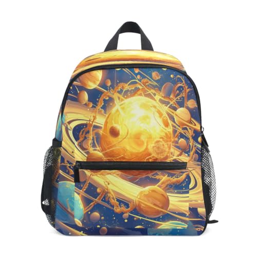 Cartable pour âgés de 3 à 8 ans léger et robuste avec motif soleil