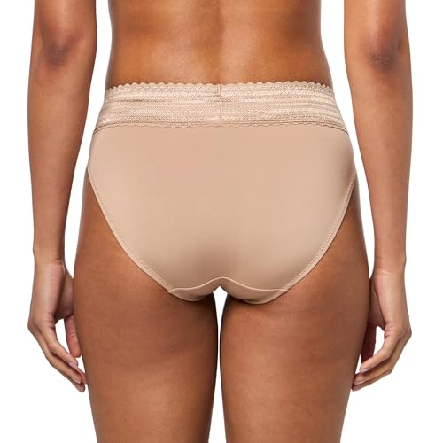 Image of Warner's Women's No Pinching No Problems Dig-free Comfort Waist With Lace Microfiber Hipster 5609j, Retired Colors