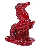 Décoration d'intérieur intemporelle : les statues de cheval fabriquées avec une finition brillante lisse apportent une élégance intemporelle à votre décoration d'intérieur, offrant une construction en résine robuste et respectueuse de l'environnement qui garantit la longévité sans compromettre le style ou l'attrait