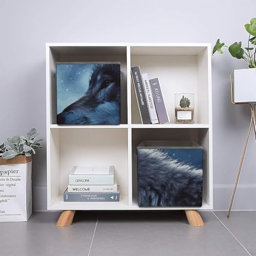 Bacs de rangement loup contre le désordre des vêtements - 6