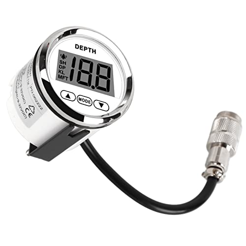Évitez les échouements avec ce sondeur de profondeur pour bateau 12V haute précision antichoc