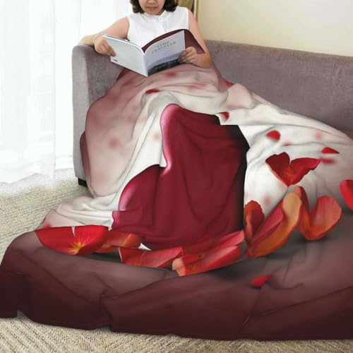 Couverture flanelle microfibre douce jeté de lit léger canapé 4 saisons - 8