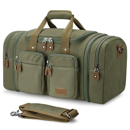 Expandable 60L Travel Duffle Bag