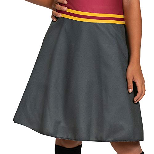 Image of Harry Potter Dress, Official Hogwarts Wizarding World Costume Outfit, Classic Kids Size Dress with Collar and Tie
