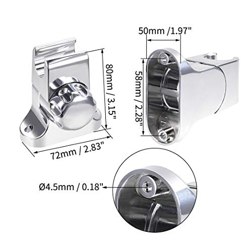 Support de pommeau de douche réglable pour stopper les douchettes mobiles - 3