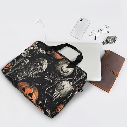 Funda para portátil calabaza y calavera ALAZA 13-15.6" miniatura 7