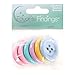 Blumenthal Lansing Favorite Findings Big Basic Buttons, 6/Pkg, Pastels