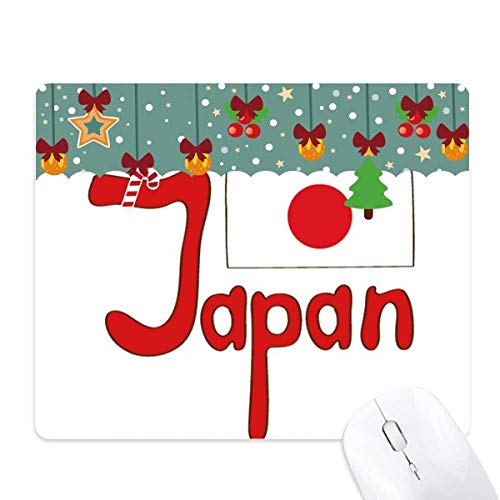 Tapis de souris drapeau Japon rouge antidérapant fini les glissements