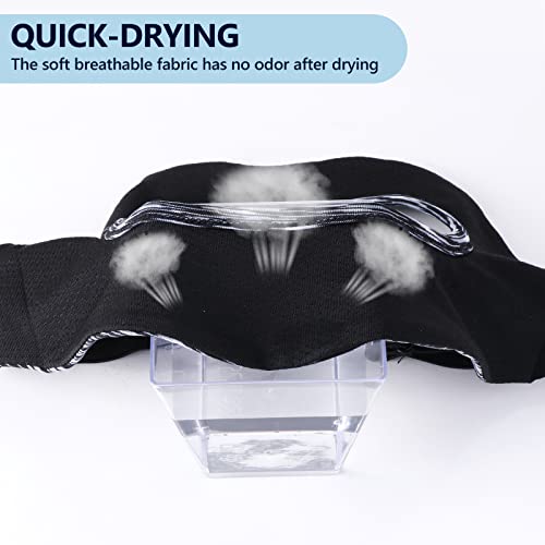 Flokinice 3Pcs Vr Mask Cover Breathable Sweat Band For Oculus Go Quest 2, Adjustable Protect Facial Skin Replace Silicone Face Cover Pad For Htc Vive, Ps, Gear, Vr Workouts (Black/Blue/Grey) #TOP3