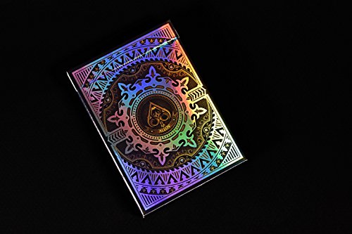 Alloy Copper Playing Cards Poker Deck Custom Design Foiled Back New #TOP1