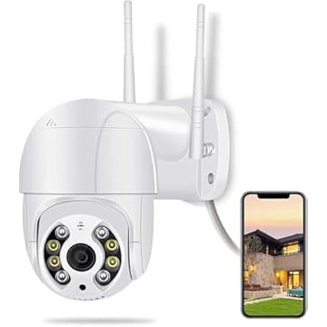 Câmera De Segurança Wi-fi Externa À Prova D'água Full Hd Gira 360 Bivolt (APP ICSEE)