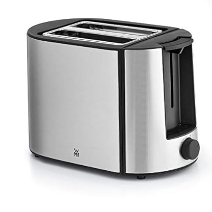 WMF Bueno Pro Toaster Edelstahl, 2 Scheiben, 6 Bräunungsstufen, 870 W, edelstahl matt & Stelio Wasserkocher Edelstahl 1… – Bild 3