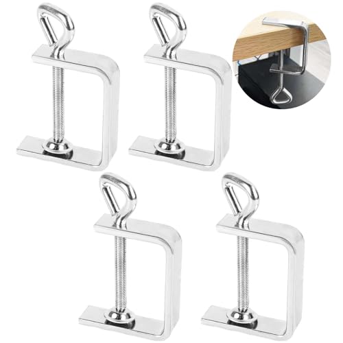 RUNEAY C Klemme 4 Stück, Tischklemme C Zwinge Schraubklemme, Trägerklemme...