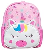 Mochila Infantil Em Neoprene Bebê Creche Escolinha Yins Kids (Unicórnio YS42323)
