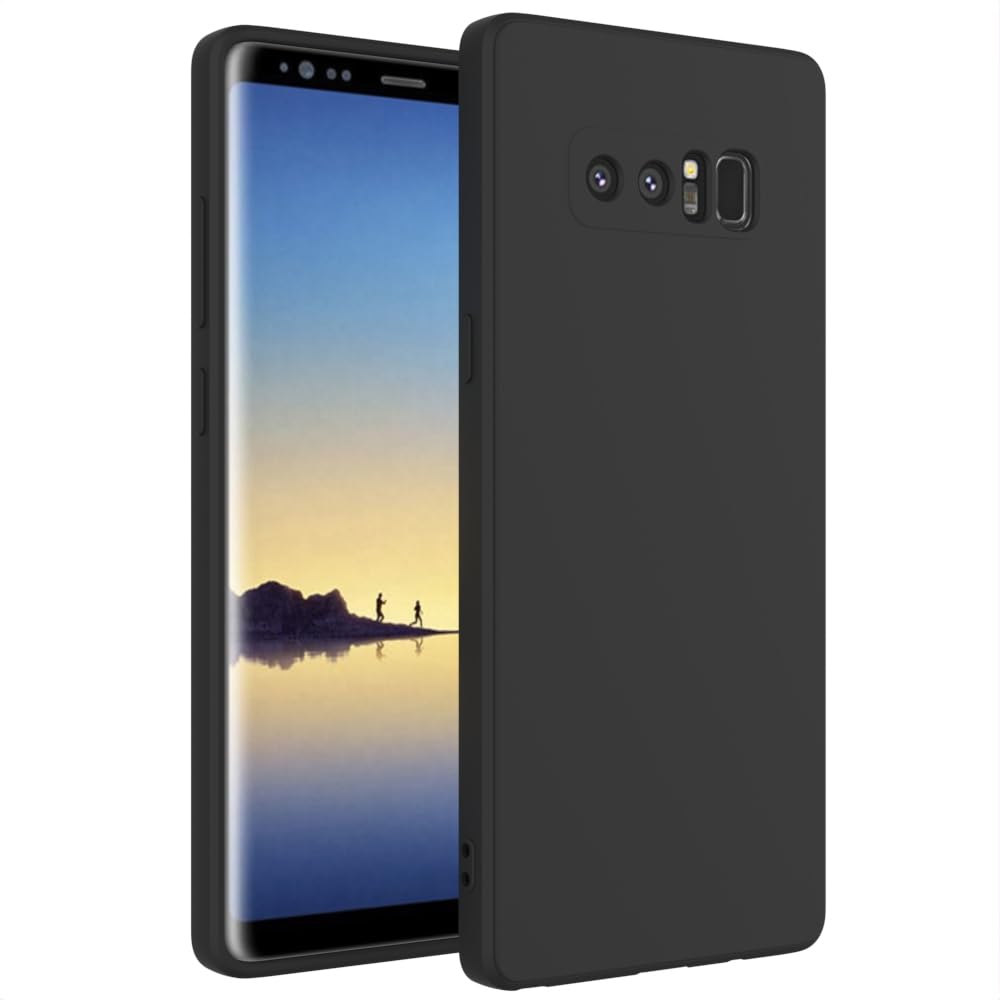 Amazon.com: WOGROO for Samsung Galaxy Note 8 Case Black, Scratch
