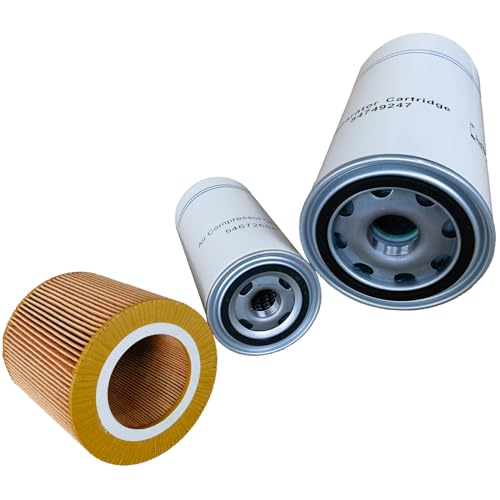 Image of Filter kit 54749247 54672654 89295976 is Compatible with air compressors and is Suitable for Filter Replacement kit Compatible with Air Compressor UP6-15 UP6-30