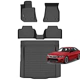 Floor Mats for BMW 3 Series G20 2019-2026 330i M3 M340i Sedan Gas Cargo Mat