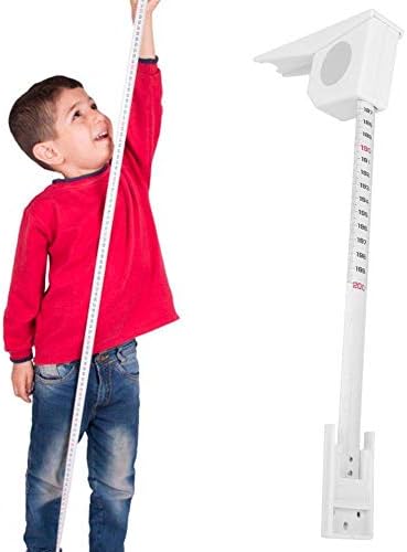 2 Meters Height Stature Meter Retractable Measuring Tape Ruler Metal Stature Meter Measuring Tool(white), Other Measuring Tools