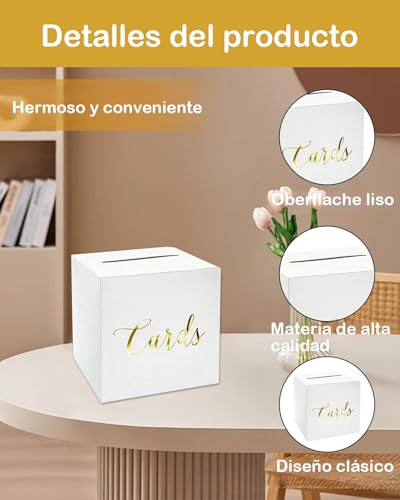 Lista de Cajas de tarjetas para eventos - los más vendidos. 3 Imagen adicional