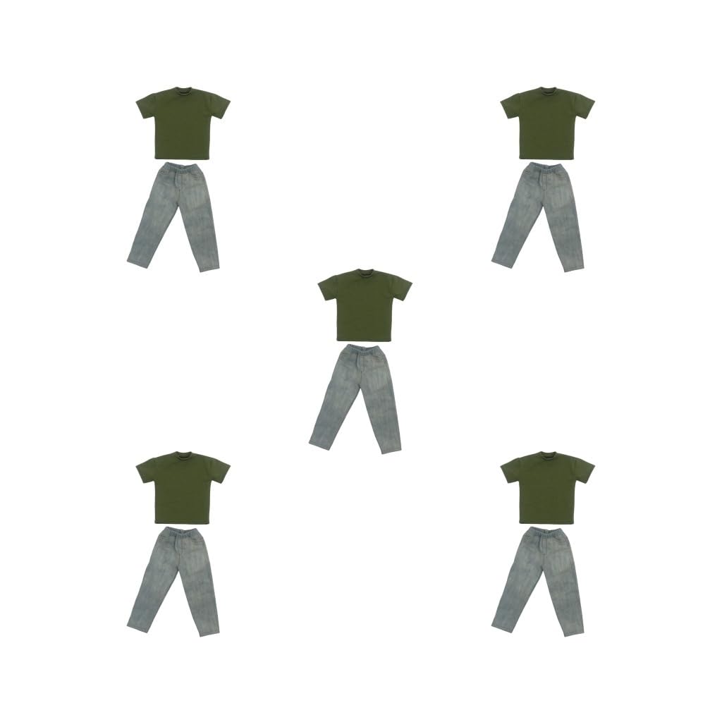 5 Set mit 2 Actionfiguren, 1/6 Actionfiguren, Kleidung, Puppenkleidung für 30,5 cm große männliche Action-Figuren