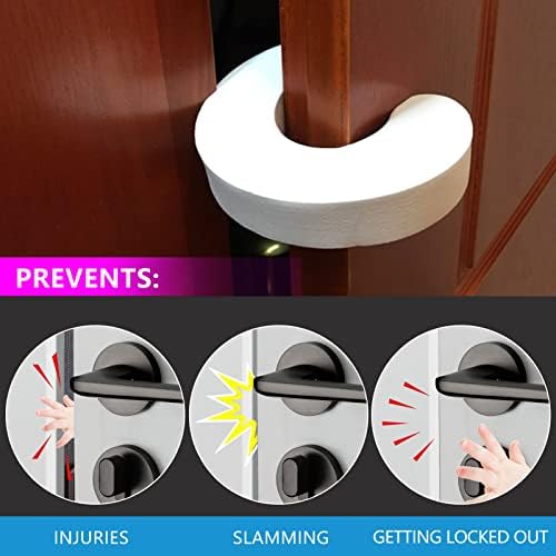 16 Pcs Door Finger Guards Foam Child Door Stopper Kids Finger Pinch Guard Door Guard Finger Protector Stoppers for Baby Safety