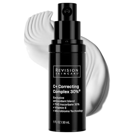 Revision Skincare C+ Correcting Complex 30%, Anti Aging Antioxidant Blend with Vitamin C, Supports Healthy Skin, 1 Fl Oz