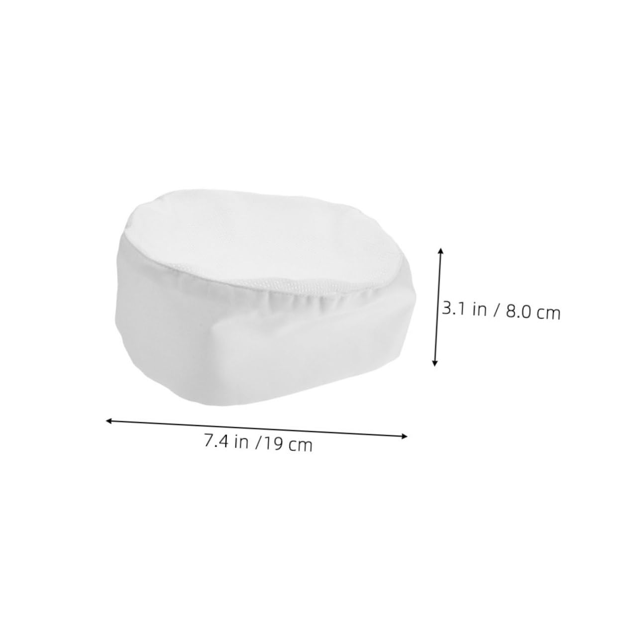 Healeved 2pcs Breathable Mesh Cooking Hat for Culinary Workers Lightweight and Comfortable for Restaurant and Bakery Use Elastic Head