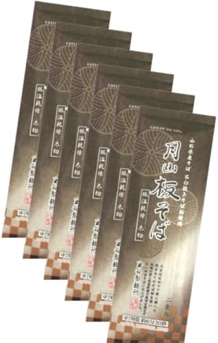 （06:00時点） 玉谷製麺所 月山板そば(山形県産そば使用) 180g×6袋