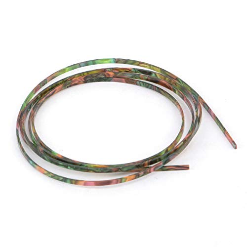 Guitar Parts for Green Pearl 1650x3x1.5mm Acoustic Folk Guitar Binding Purfling Strip
