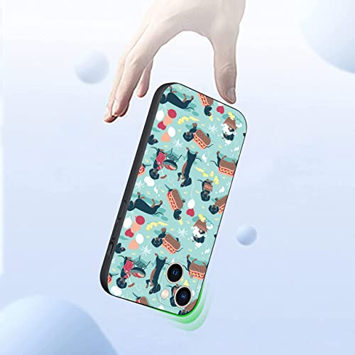 Compatible With Iphone 14 Case, Hot Dog Dachshund Funny Weiner Dog Pet Dog Phone Case Soft Tpu Shockproof Case Gift For Women Girls #TOP2