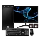 PC Completo Mancer, Intel i5, 16GB DDR3, SSD 480GB, Monitor 17, Kit Teclado e Mouse