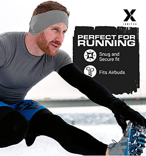 Ign1Te Ear Warmer Headband - Winter Fleece Ear Cover For Men & Women - Warm & Cozy Cold Weather Ear Muffs For Running & Cycling #TOP1