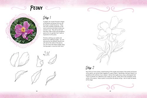 Illustration Studio: Inking Florals: A step-by-step guide to creating dynamic modern florals in ink and watercolor - Thumbnail 7