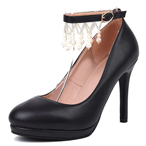 Chaussures femme talons aiguilles de mariée aux finitions soignées