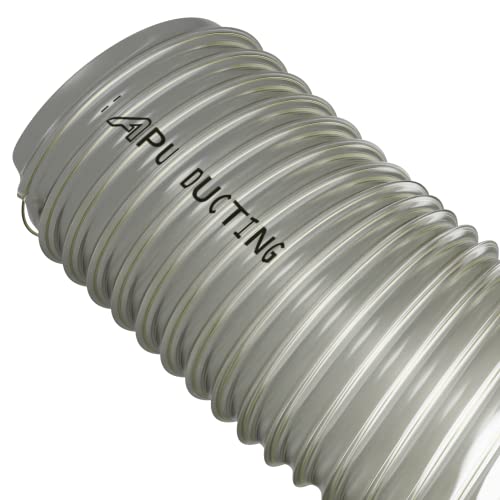 50mm / 2 Inch Clear Polyurethane Pipe for Dust, Fumes, Vapour, Woodwaste, Air Extraction, Ventilation 5 Metre Long 8 50mm / 2 Inch Clear Polyurethane Pipe for Dust, Fumes, Vapour, Woodwaste, Air Extraction, Ventilation 5 Metre Long - Image 8