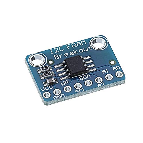 KEPUSHIYE Componentes electrónicos Sensor de la IO Herr.Memoria Junta MB85RC256V 32 KB FRAM Breakout Desarrollo de circuitos Integrados de Portable Dispositivo portátil no volátil Cover