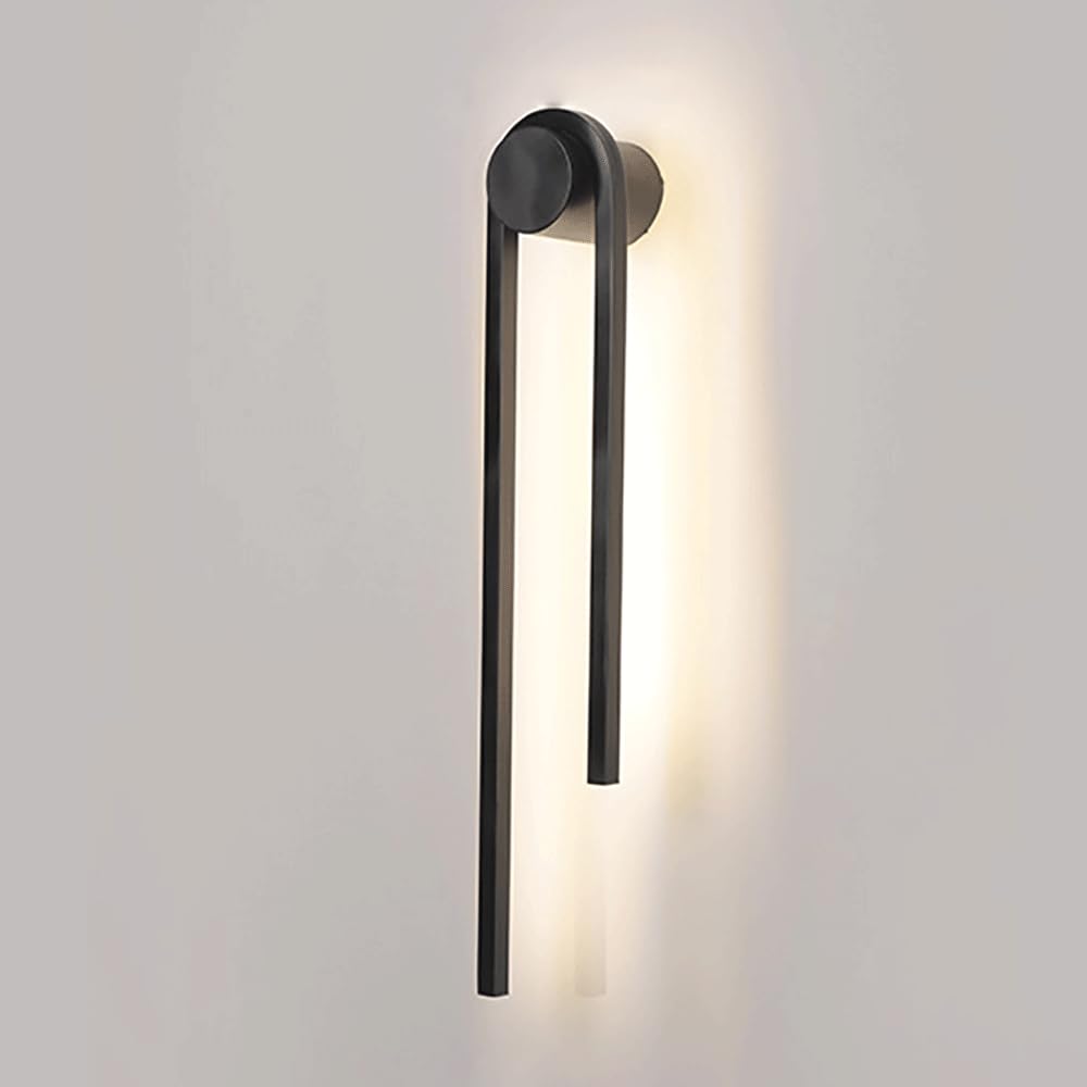 Tira de luces de pared moderna para decorar el fondo del salón