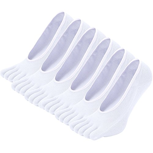 Zakasa No Show Running Five Fingers Invisible Liner Boat Cotton Ankle Toe Socks For Women Ladies #TOP7