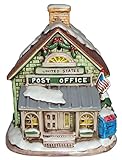 Lefton Colonial Village 1987 Green Post Office House 06343