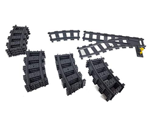 Lego City Train Railroad Turn Around Track per RC